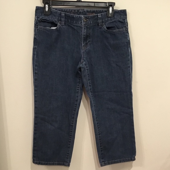 LOFT Denim - Loft Low-Rise Denim Capris